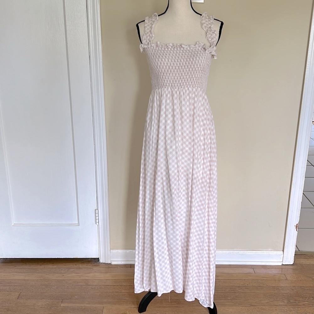 Altar'd States Smocked Maxi Dress